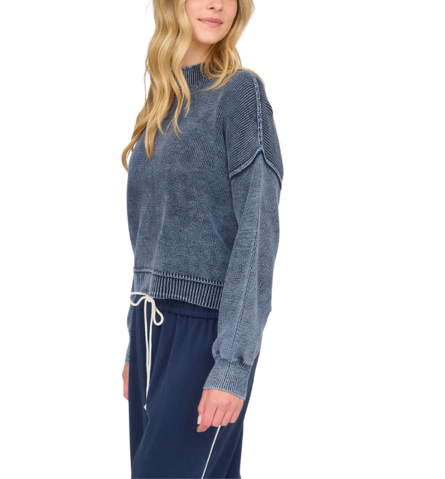 Aubrina Mock Neck Sweater