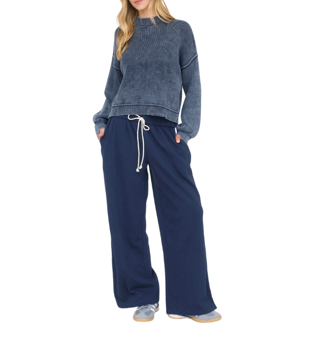 Aubrina Mock Neck Sweater