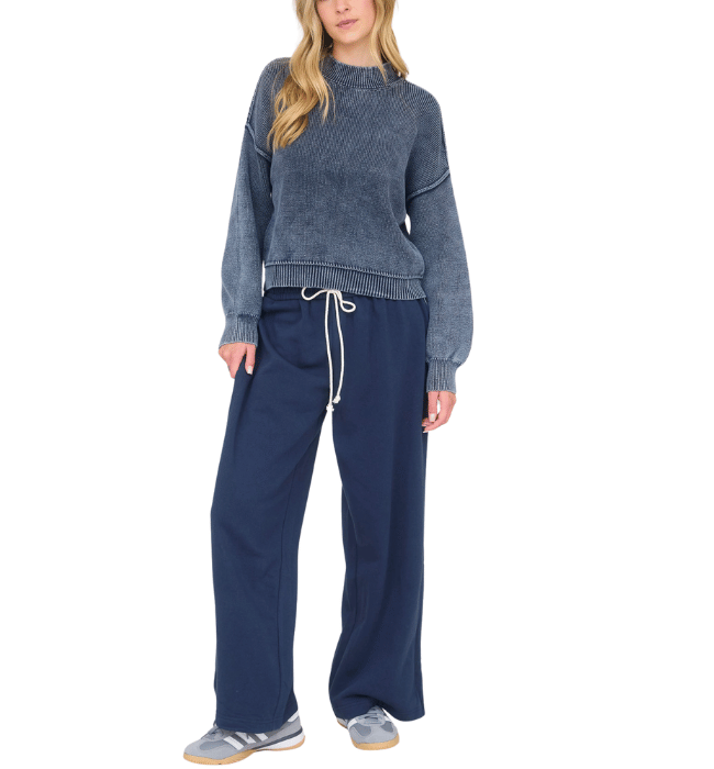 Aubrina Mock Neck Sweater