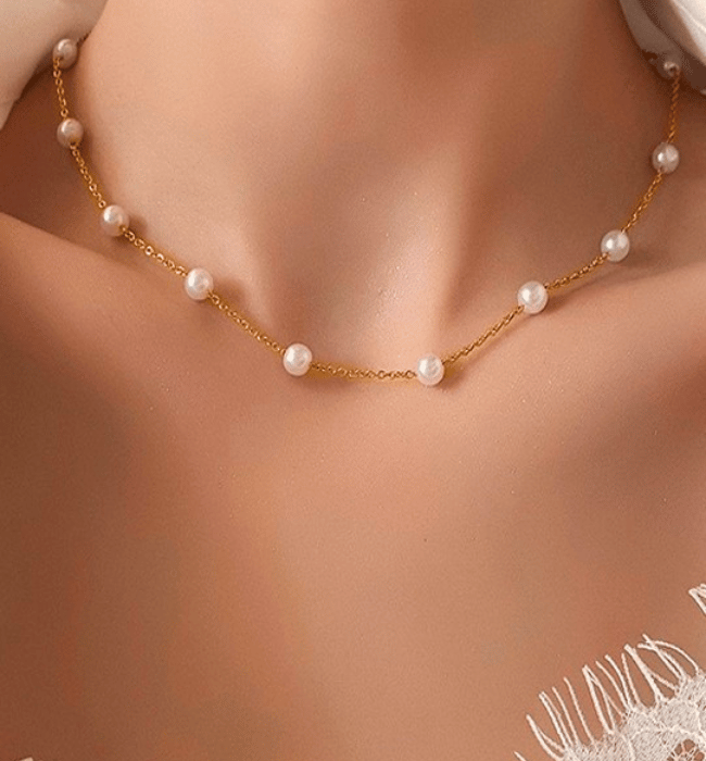 Non-Tarnish Pearl Necklace