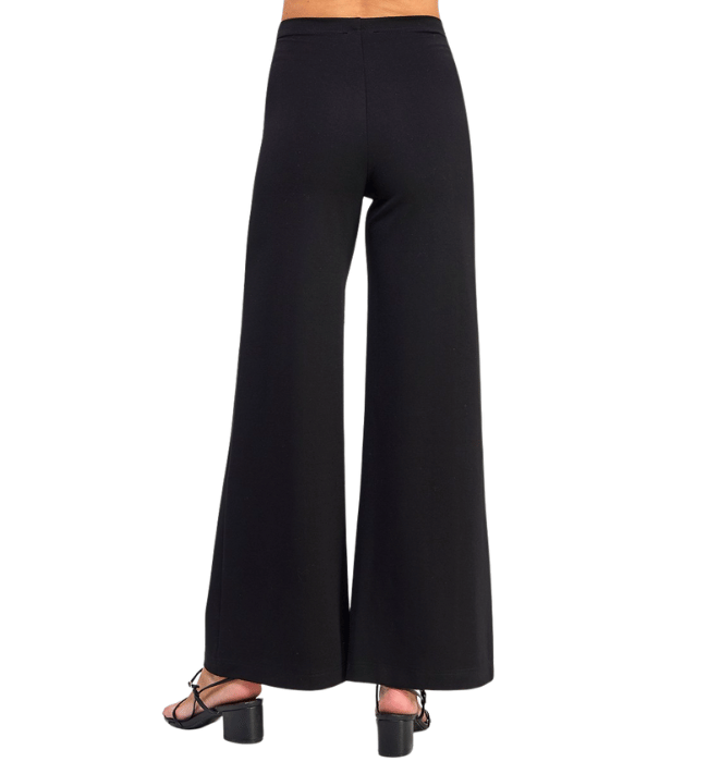 Allie Wide Leg Ponte Pants