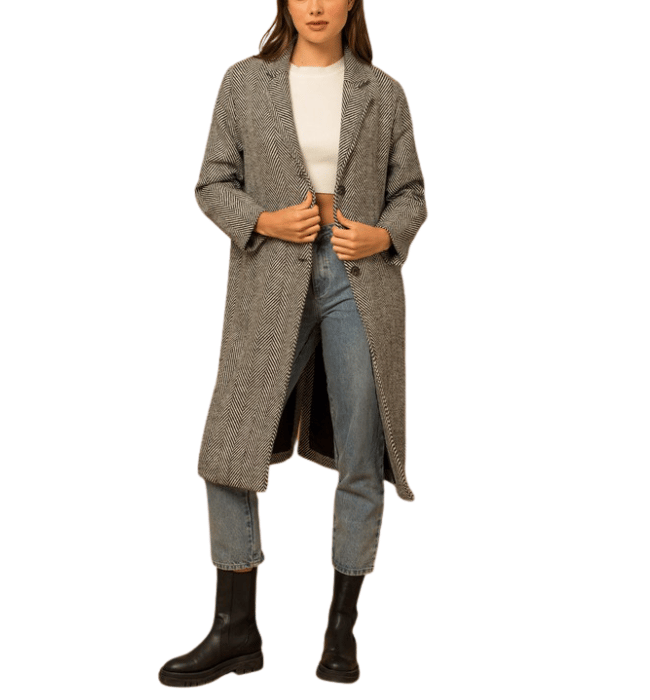 Mandie Herringbone Jacket