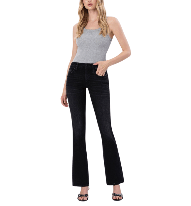 Corrie Mid Rise Bootcut Jeans
