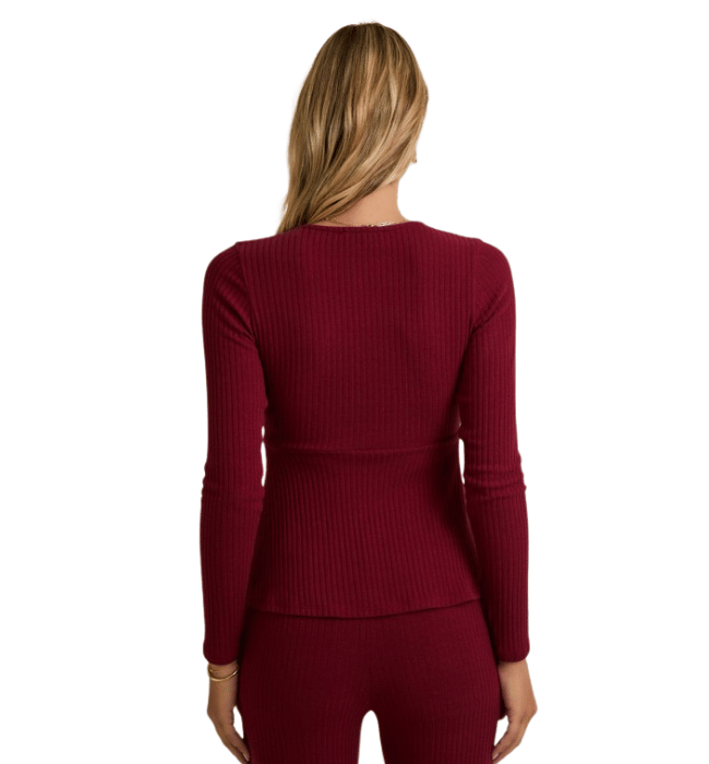 Samie Burgundy Top