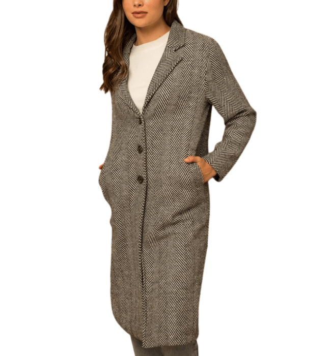 Mandie Herringbone Jacket