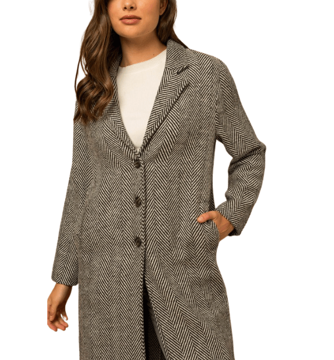 Mandie Herringbone Jacket