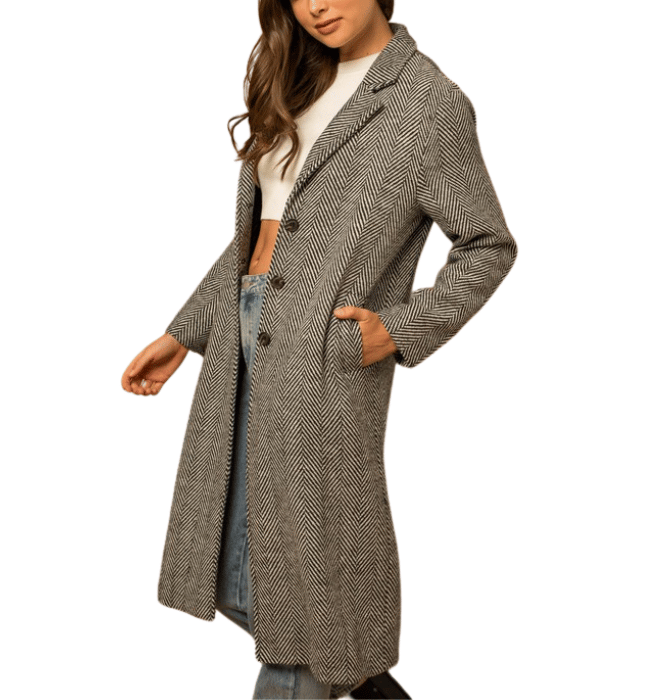 Mandie Herringbone Jacket