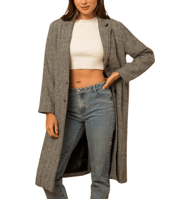 Mandie Herringbone Jacket