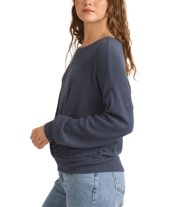 Ivie Front Twist Sweater