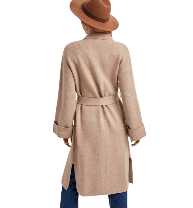 Jude Knitted Trench Cardigan