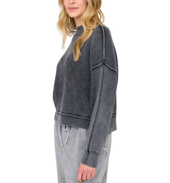 Aubrina Mock Neck Sweater