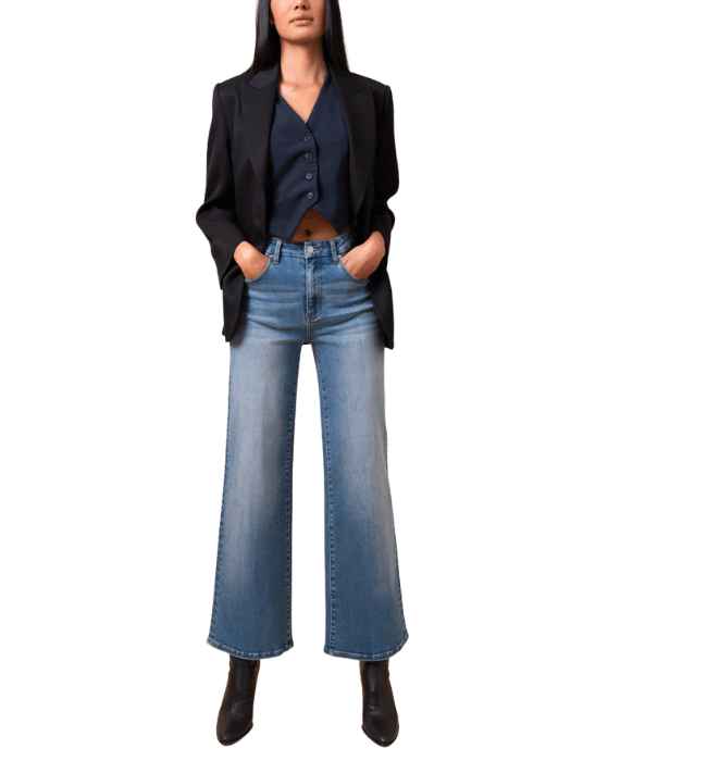 Adrenia Wide Leg Jeans