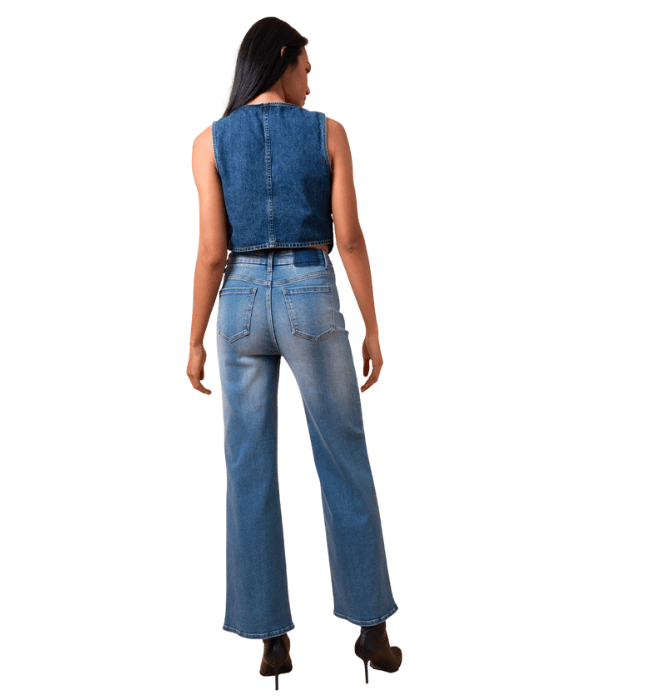 Adrenia Wide Leg Jeans
