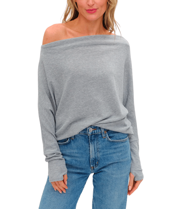 The Anywhere Top (Heather Gray)