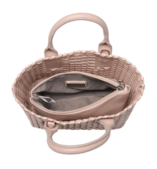 Paisley Woven Crossbody Tote