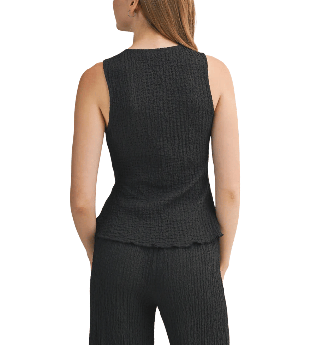 Brooke Button Front Top