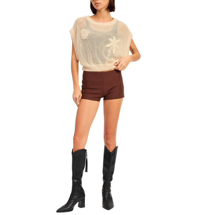 Kimbra Crochet Sweater