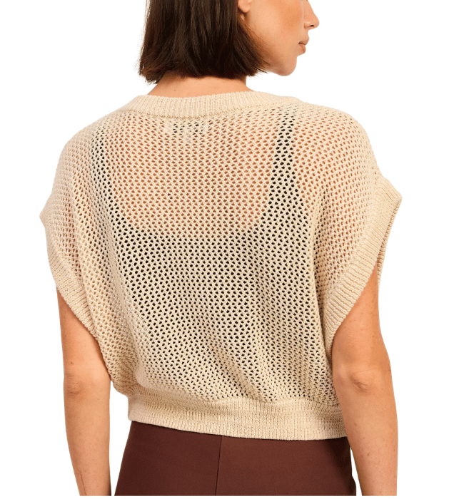 Kimbra Crochet Sweater