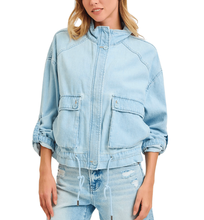 Kory Cargo Denim Jacket