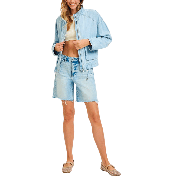 Kory Cargo Denim Jacket