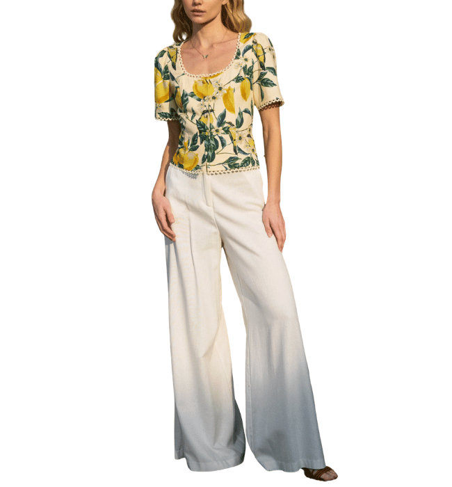 Maycie Button Down Top