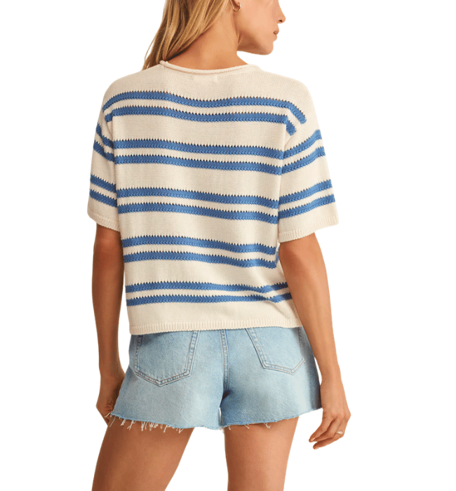 (Z SUPPLY) Prado Stripe Sweater Top