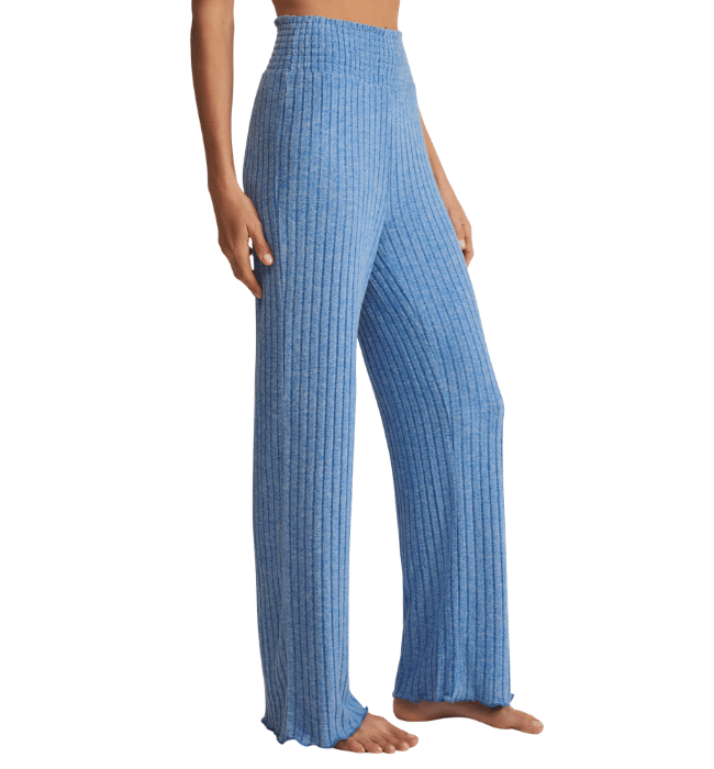 (Z SUPPLY) Dawn Smocked Rib Pant