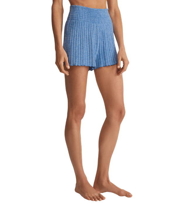 (Z SUPPLY) Dawn Smocked Rib Short