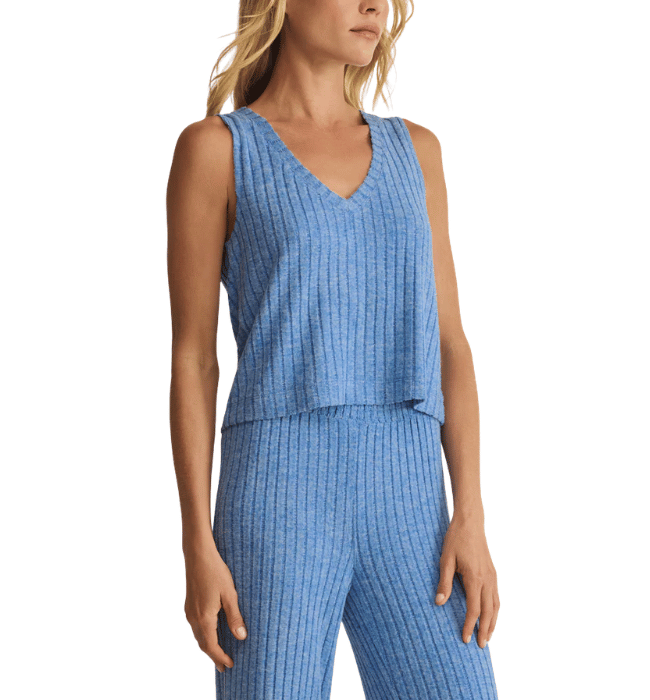 (Z SUPPLY) Sloane V-Neck Rib Tank