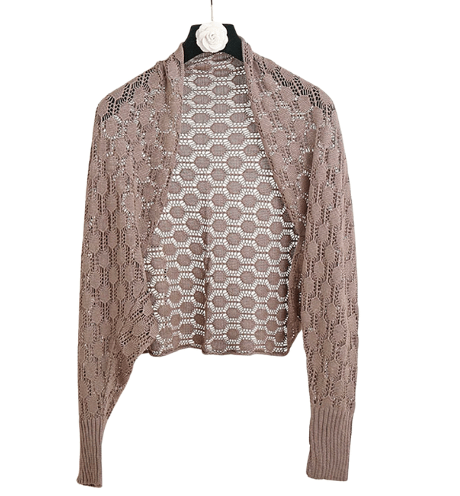 Cali Crochet Knit Shrug