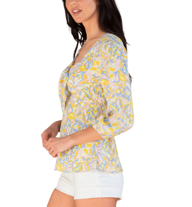 Nova Tie Front Top