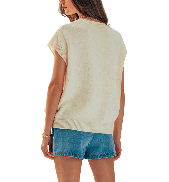 Lemon Sweater Top