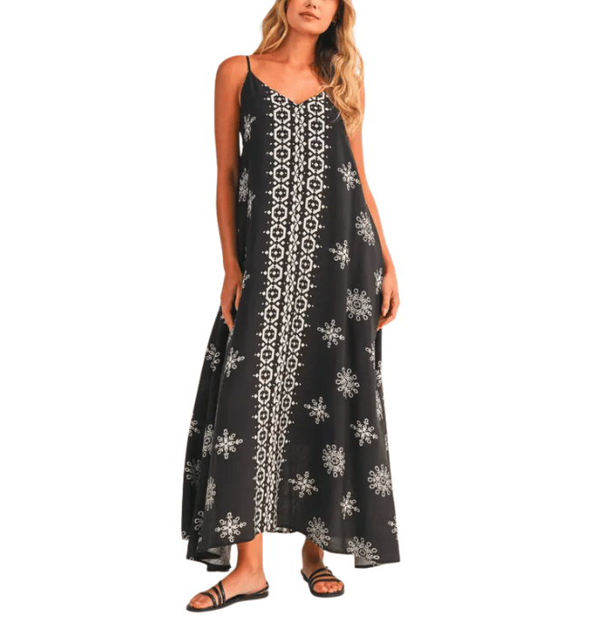 Arlo Border Printed Maxi