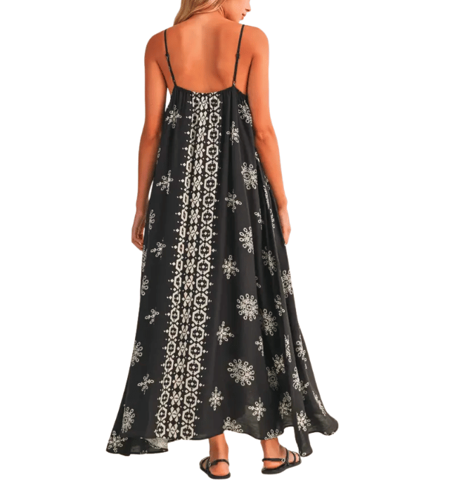 Arlo Border Printed Maxi