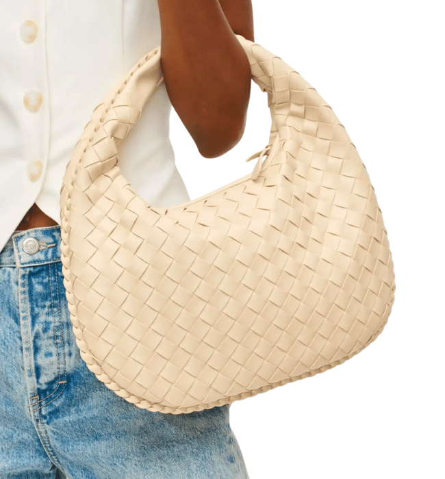 Wendy Woven Shoulder Bag