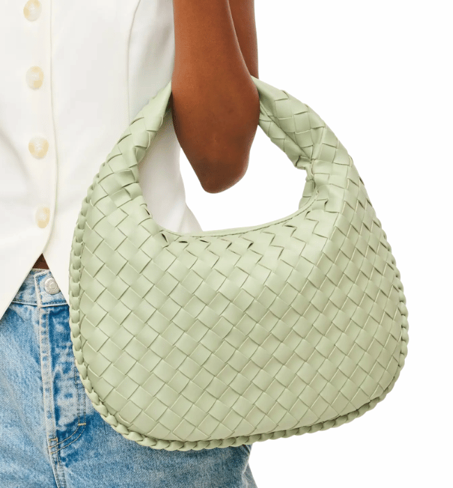 Wendy Woven Shoulder Bag