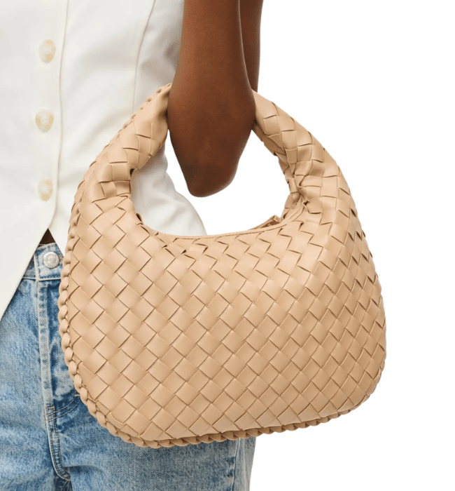Wendy Woven Shoulder Bag
