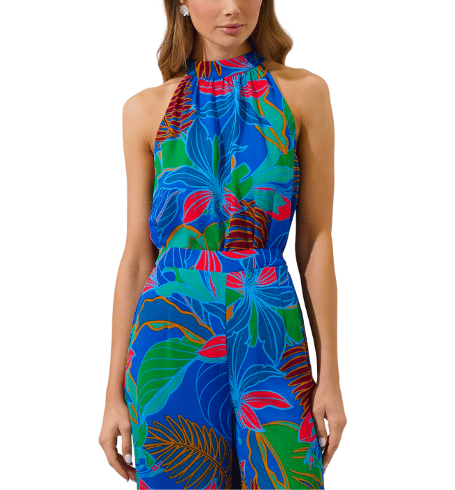 Malton Tropical Wilma Sleeveless Top