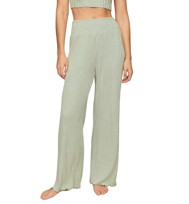 (Z SUPPLY) Dawn Smocked Rib Pant