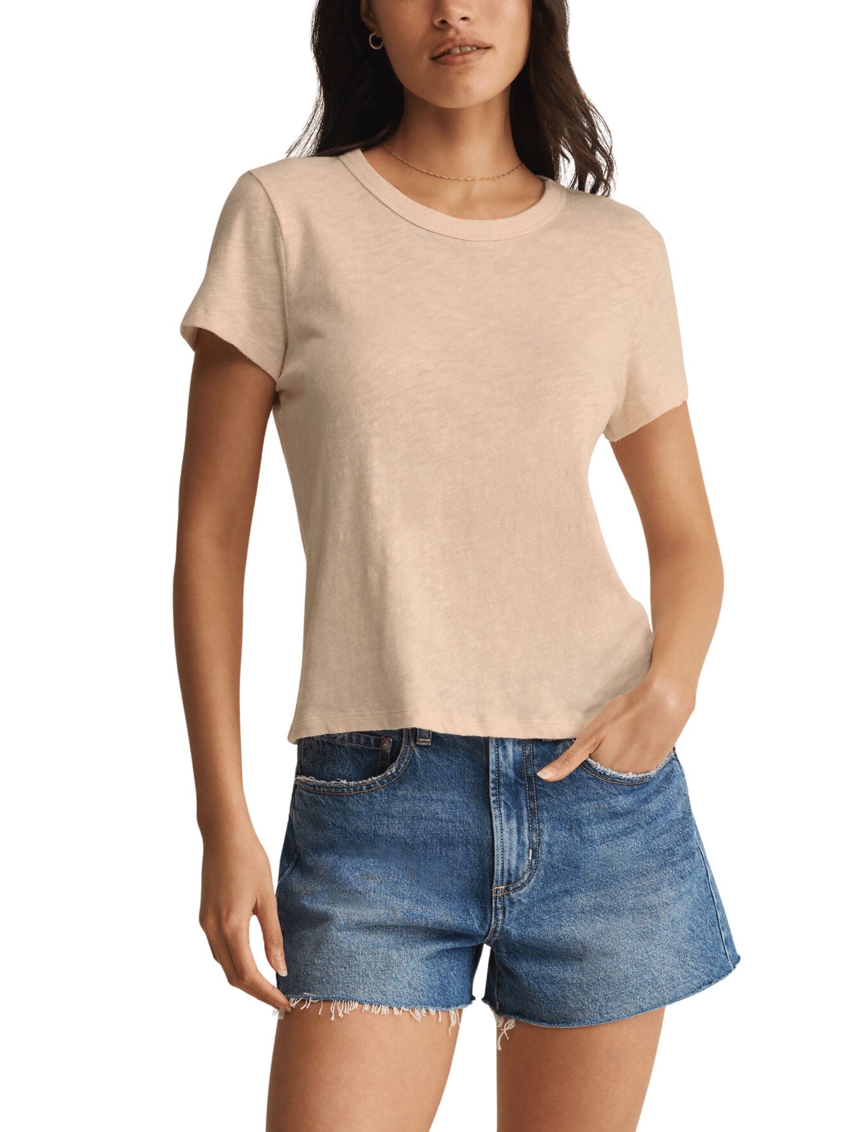 (Z SUPPLY) Junie Slub Tee Shirt