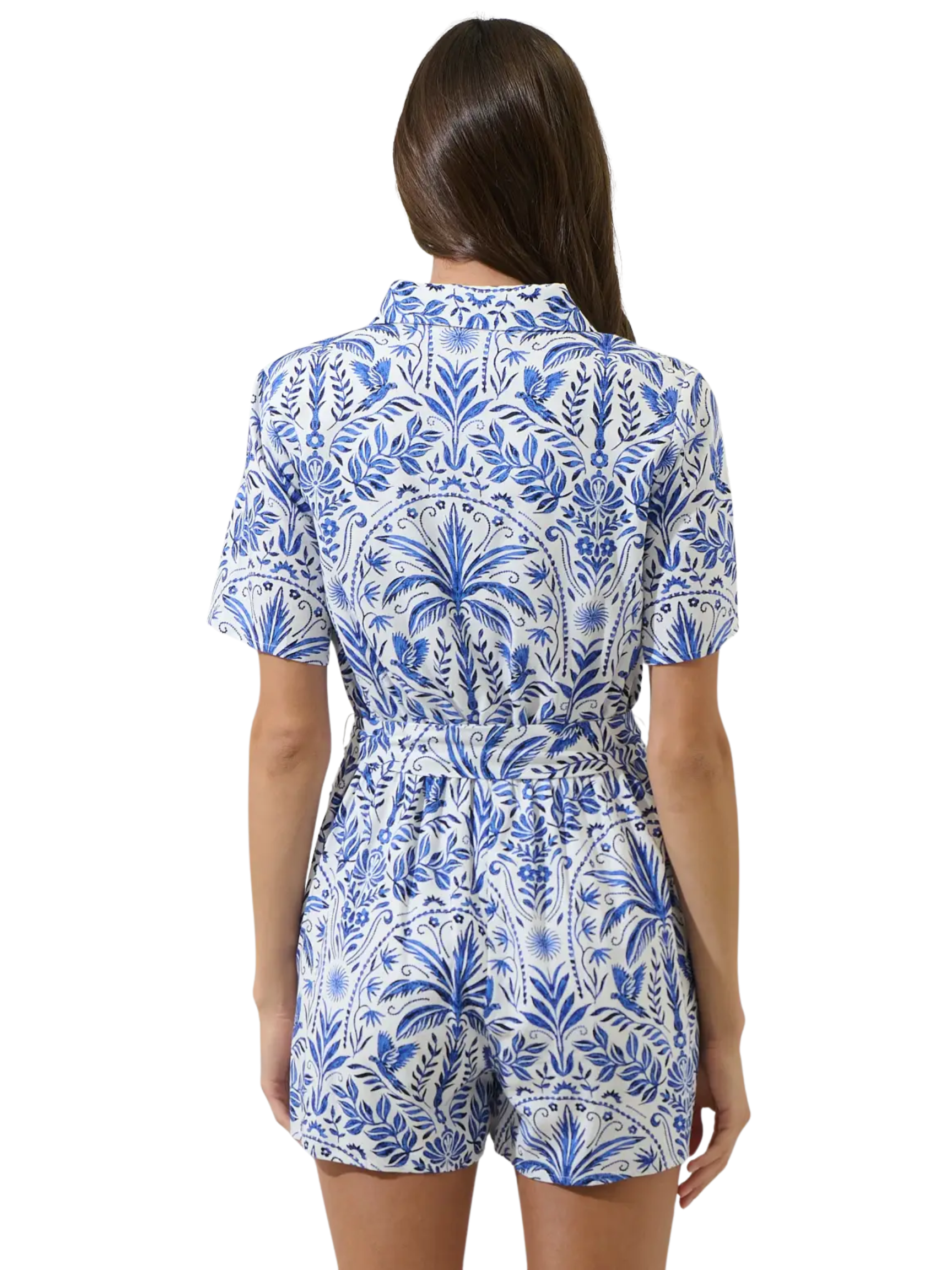 Soria Button Up Romper