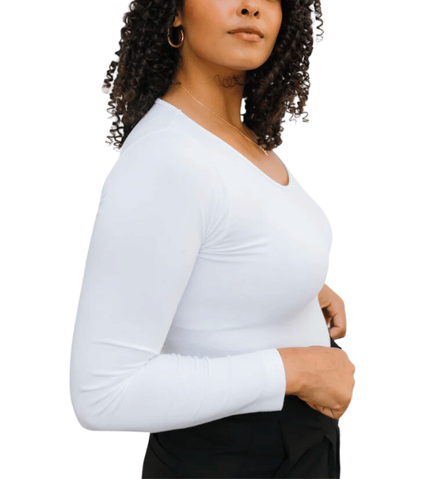 Premium Solid Long-Sleeve Top