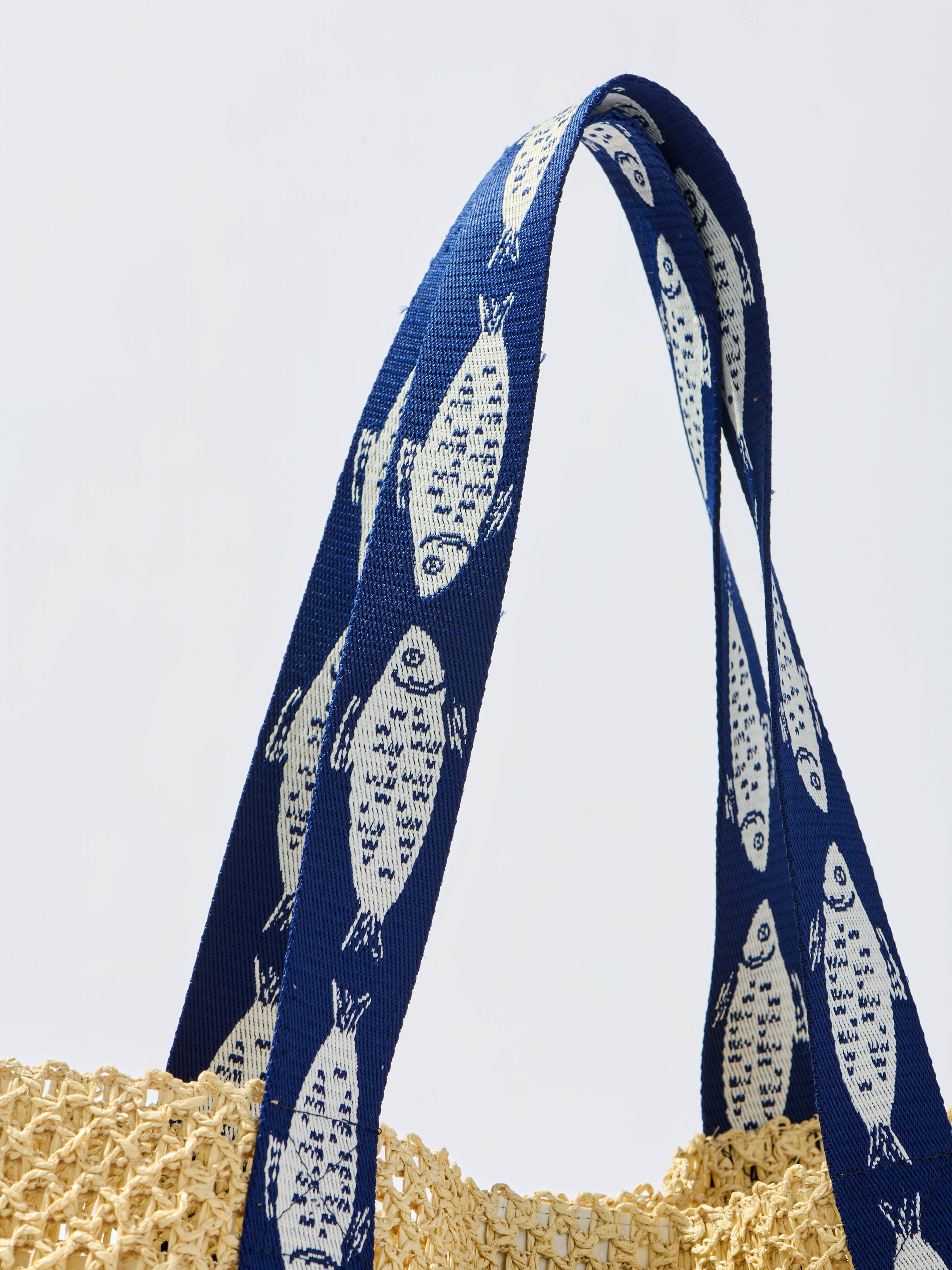 Fisher Hat + Tote Set Navy