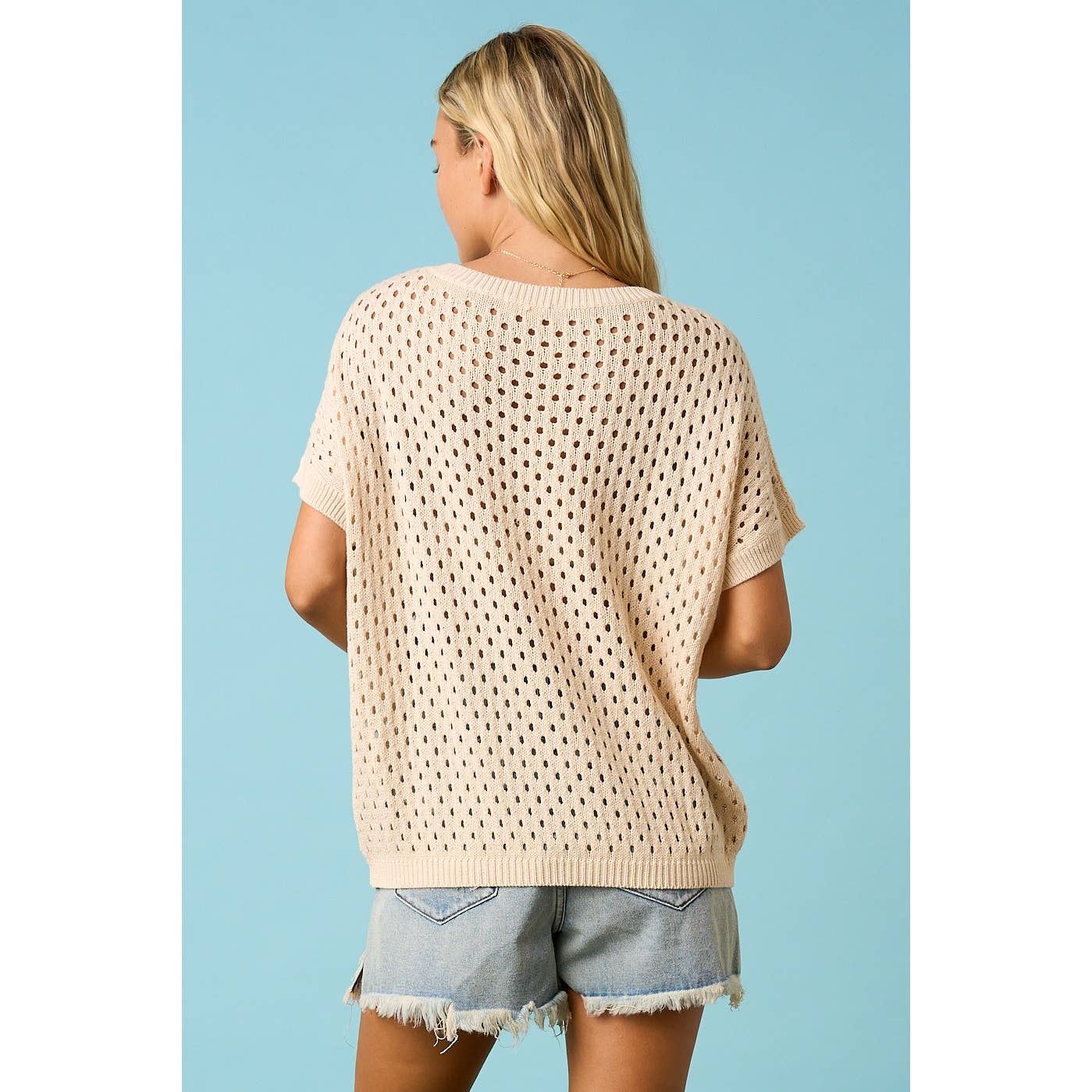 USA Star Knit Top