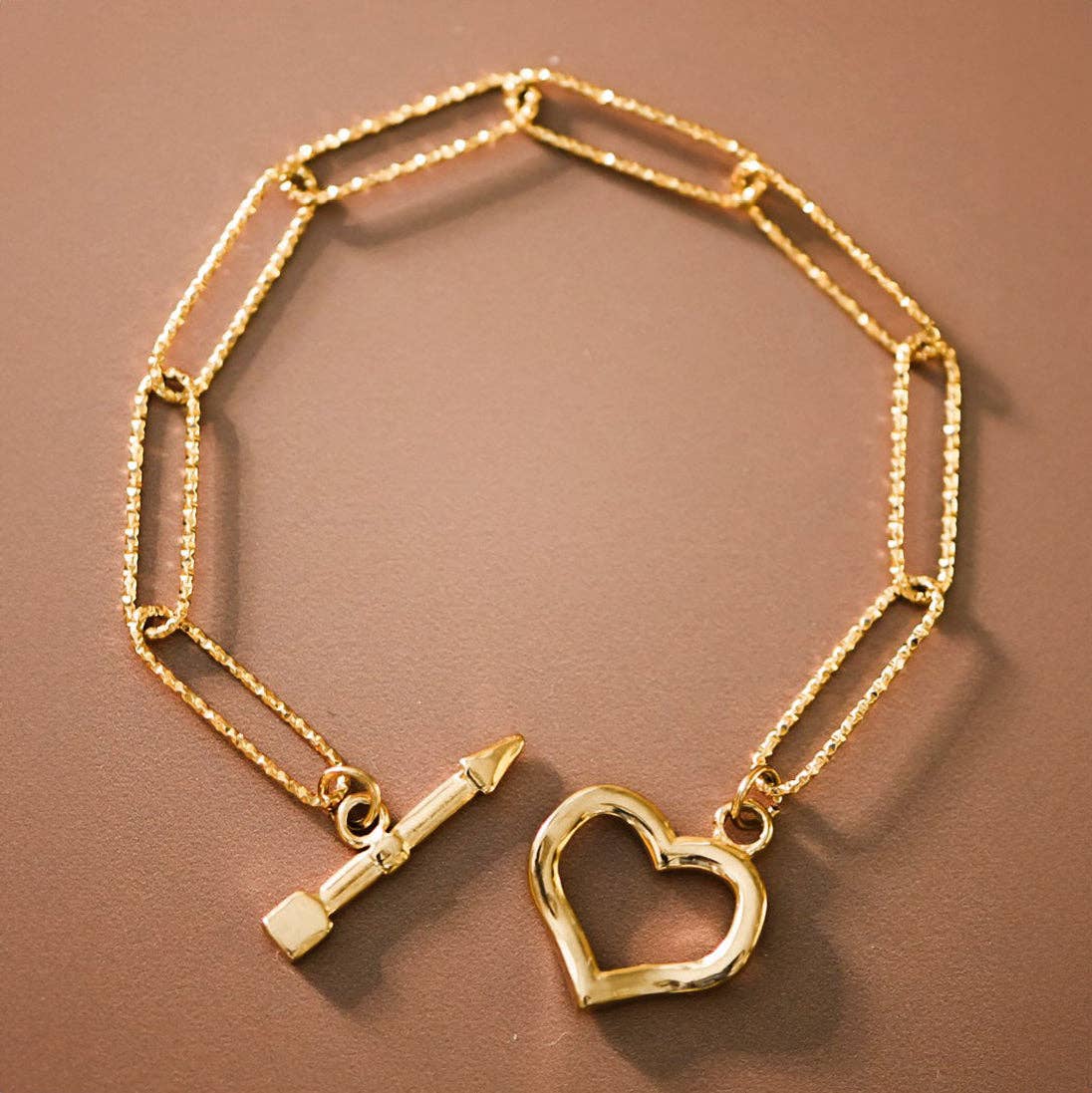 18K Gold Plated Waterproof Stainless Steel Chain Bracelet