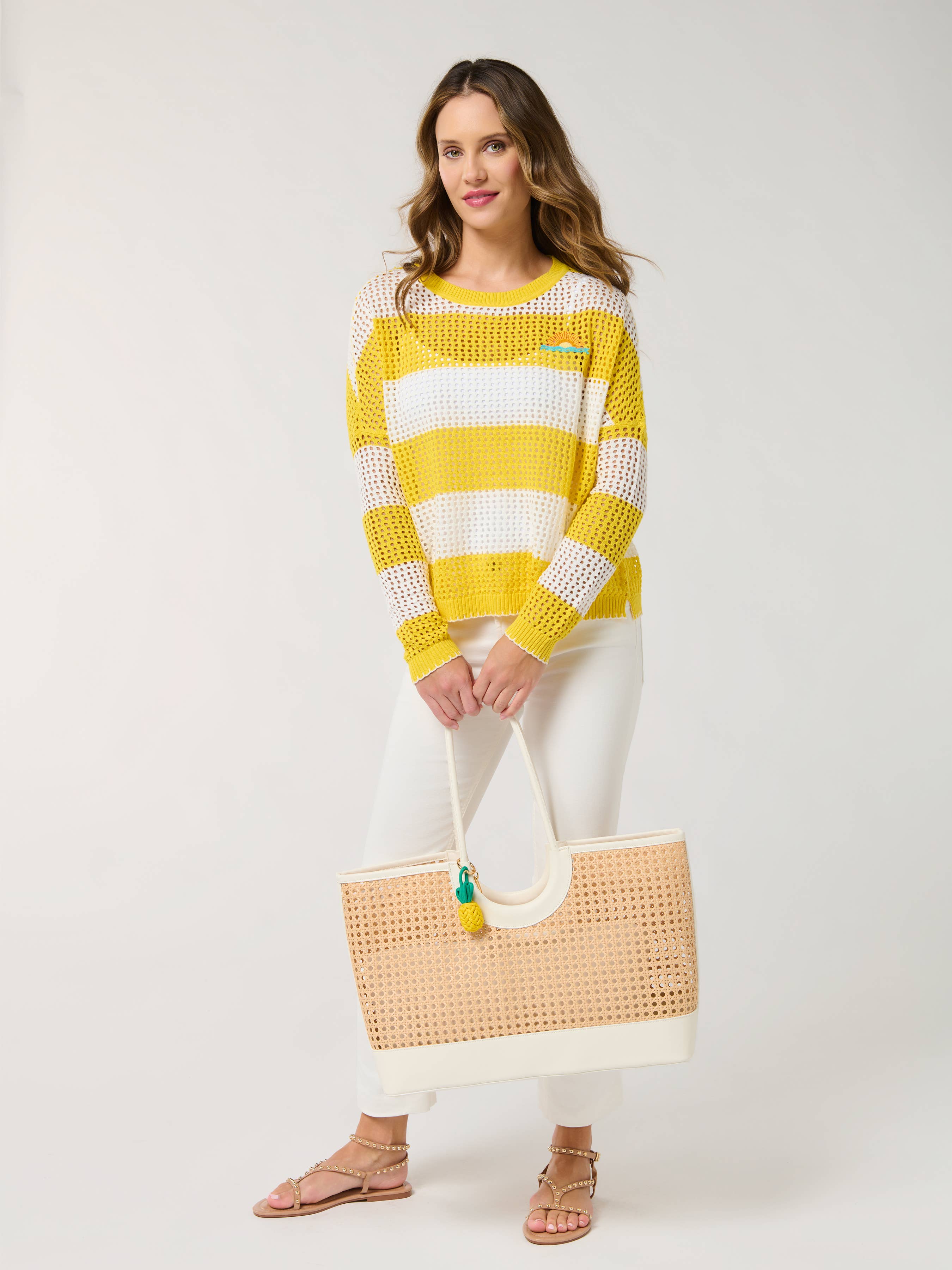 Lemon Zip Key Chain