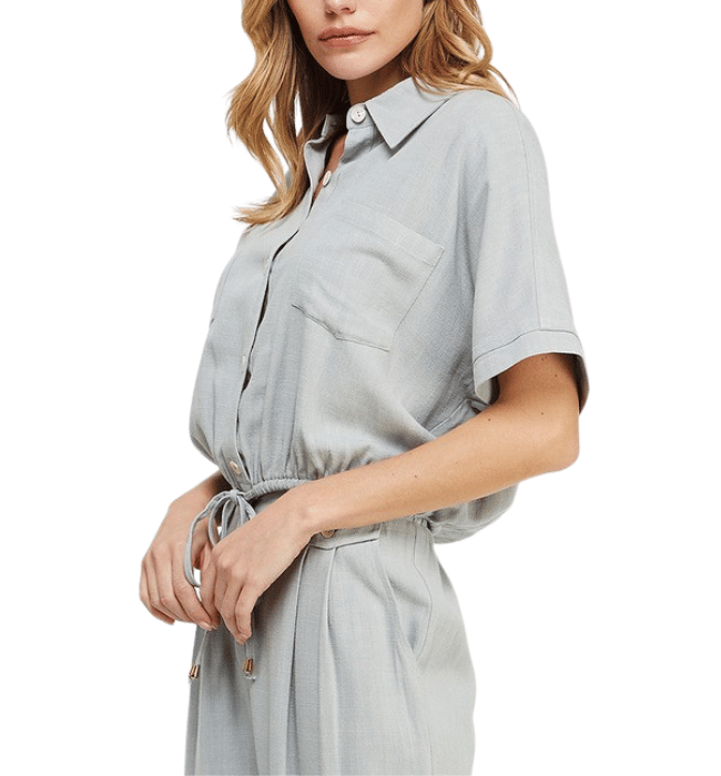 Angie Linen Top