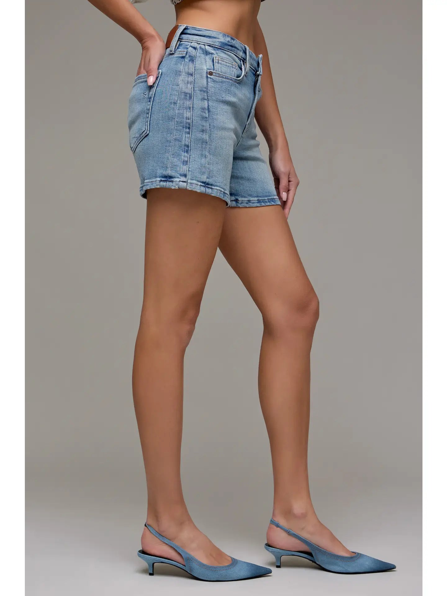 Ava High Rise A Line Short