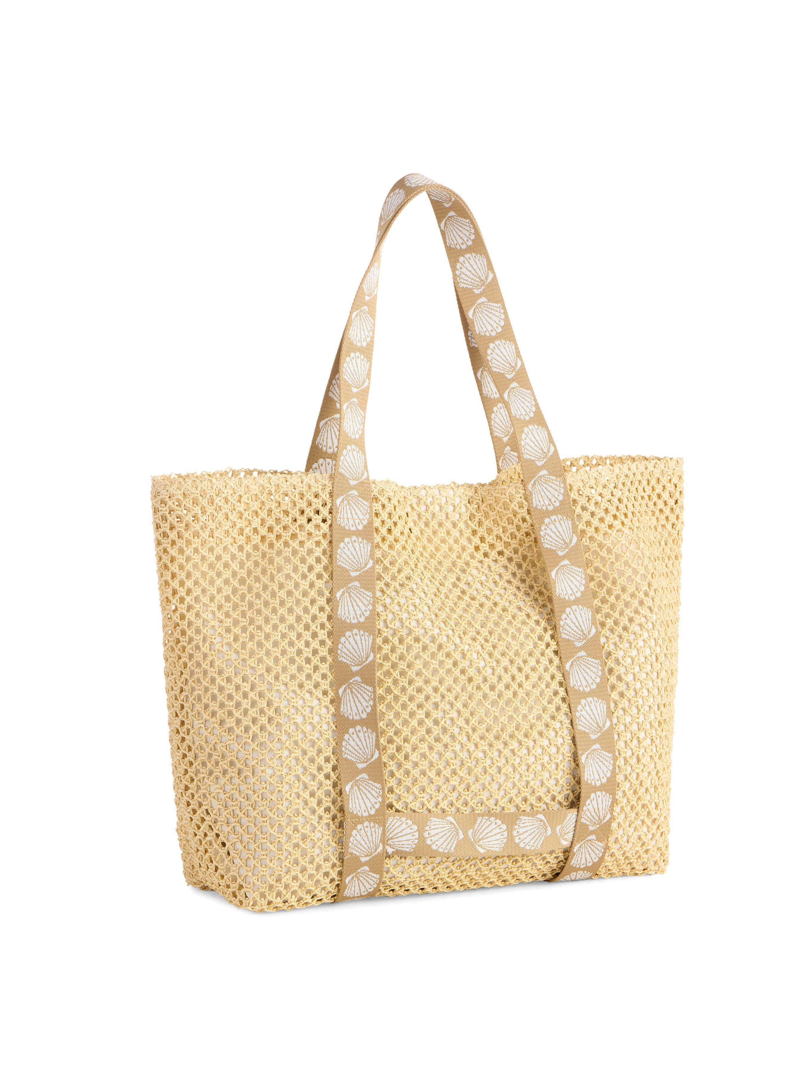Fisher Hat + Tote Set Cream