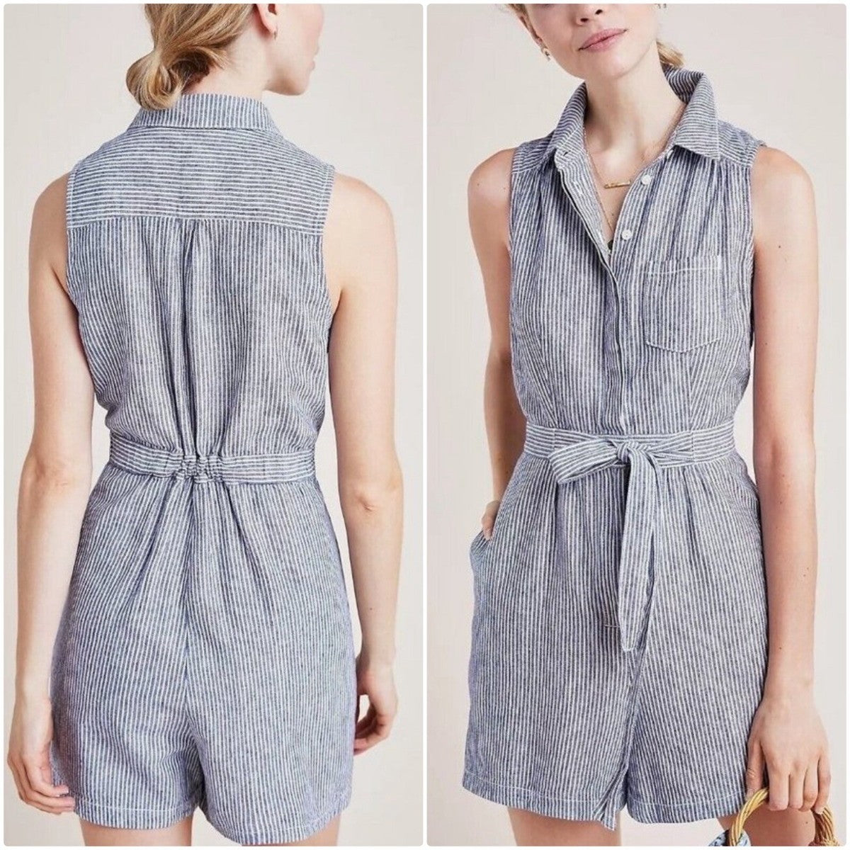 Anthropologie Romper Size 0 (RESTYLE)